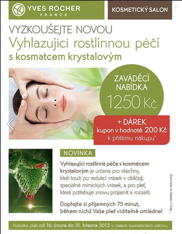Vyhlazující rostlinná péče - zaváděcí cena