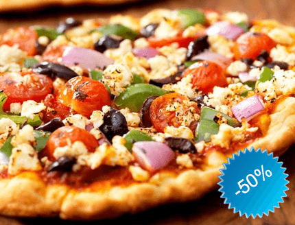 Kupon na 30% slevu na pizzu - Králův Dvůr
