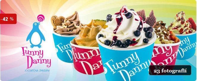  200 g oblíbeného frozen yogurtu + BONUS 