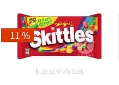 Bonbóny skittles za 7,90 Kč