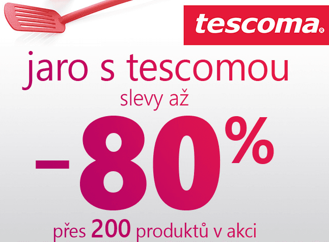 Produkty Tescoma se slevou až 80%
