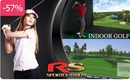 HODINOVÝ vstup na INDOOR GOLF simulátor
