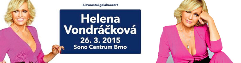 Galakoncert nehasnoucí hvězdy Heleny Vondráčkové
