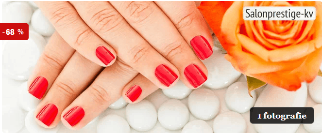 Manikúra s lakováním Shellac