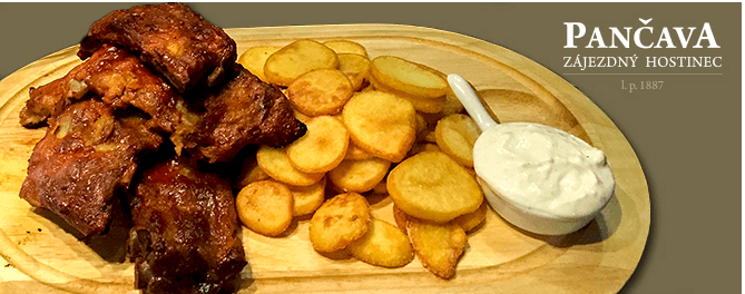 Luxusních 600g Vídeňských grilovaných žebírek