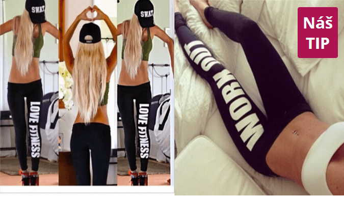 Sportovní legíny Work Out(Uherské Hradiště)