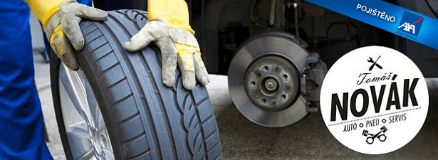 Přezutí pneumatik osobního automobilu v Brně