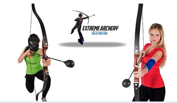 Extreme archery tournament pro jednoho nebo dva