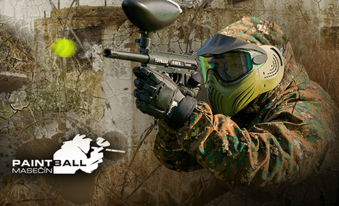 4 hodinová PAINTBALL bitva s hledáním pokladu