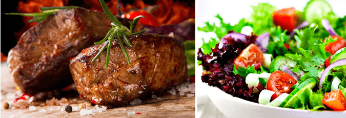2x 200g šťavnatých steaků z hovězí roštěné