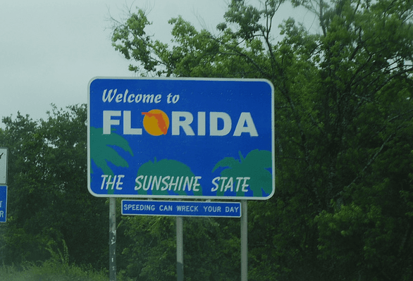 Zpáteční letenky Berlín - Florida