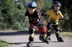 Hodinová lekce inline bruslení pro děti