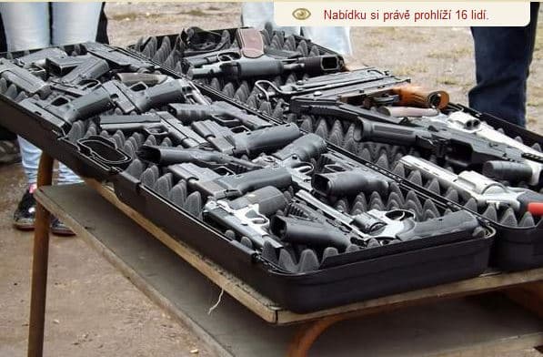  Střílení až z 16 druhů zbraní