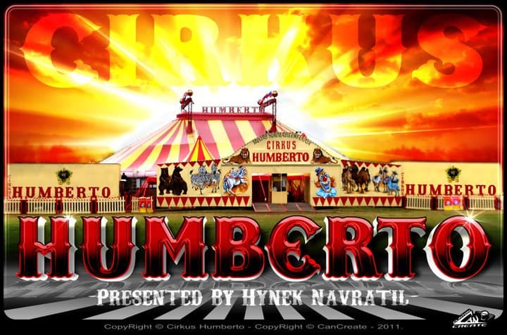 2 vstupenky do cirkusu HUMBERTO v Ostravě