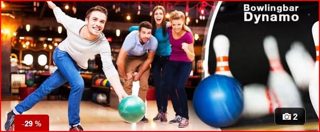 Hodina bowlingu pro partu až pro 8 hráčů