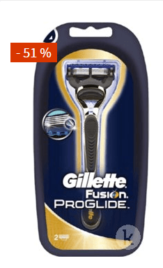 Gillette Fusion Proglide Manual + 2 hlavice