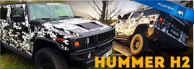 Jízda v Off-road v Hummeru H2
