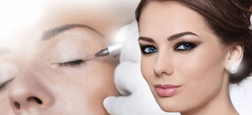 Permanentní make-up obočí, očních linek nebo rtů