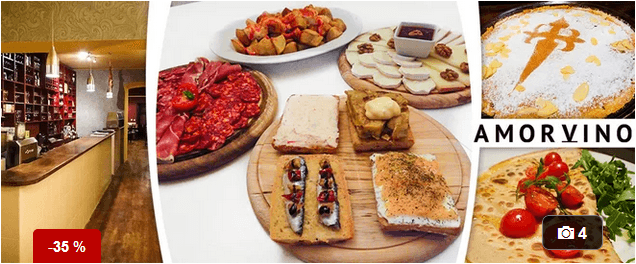 Degustační menu pro dva ve španělském tapas baru