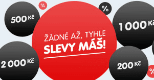 Slevové poukazy Mall.cz - sleva až 5000 Kč