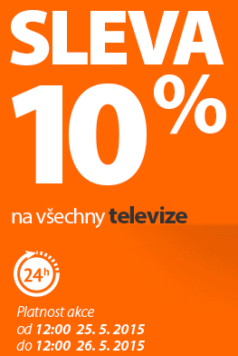 10% sleva na všechny televize v Kasa