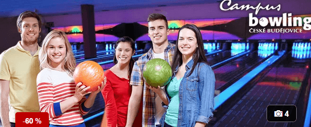 2 hodiny bowlingu
