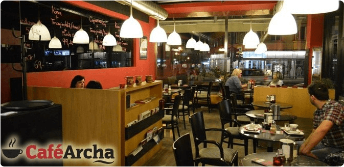 Poukaz do kavárny Café Archa v centru Zlína