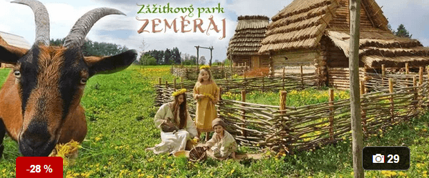 Nezapomenutelný den v zážitkovém parku Zeměráj