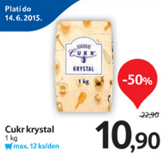 Cukr krystal - 50%