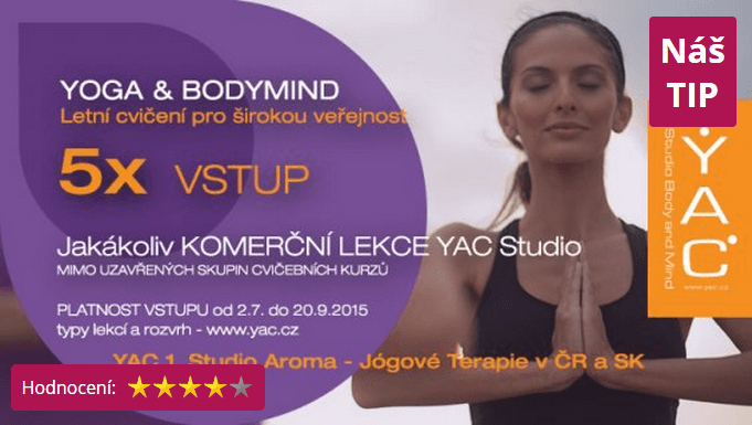 5 vstupů-Letní yoga & BodyMind(Uherské Hradiště)