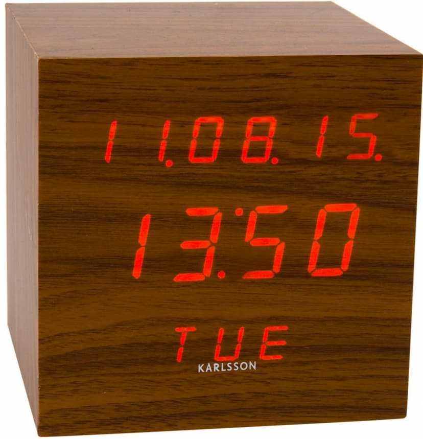 Designový budík KA4819 Karlsson - sleva 1000 Kč