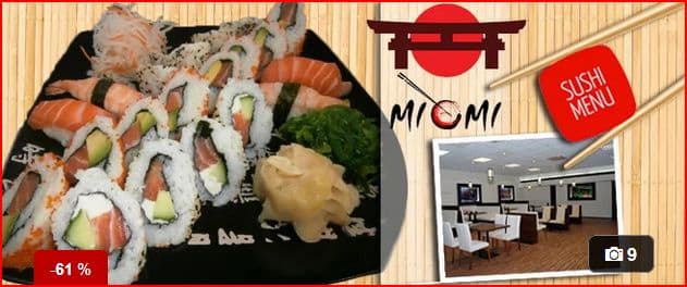 32 kousků sushi, mořské řasy i čerstvý salát