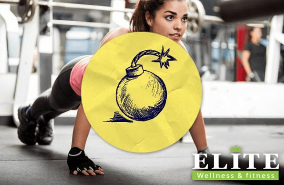 Vstup do fitness v centru Brna