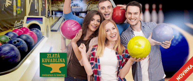 BOWLING na Praze 7 v restauraci Zlatá Kovadlina! 