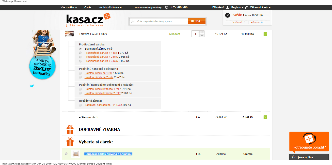 Full HD, Smart LED, 126 cm, LG - sleva 3400 Kč