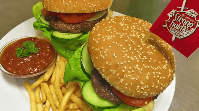 2x 150g poctivý Strongburger