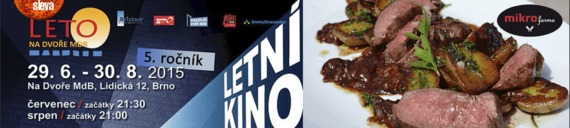 Dvě večeře a dvě vstupenky do Letního kina