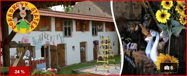 Vstup na Pohádkový statek(Břasy - Vranovice)