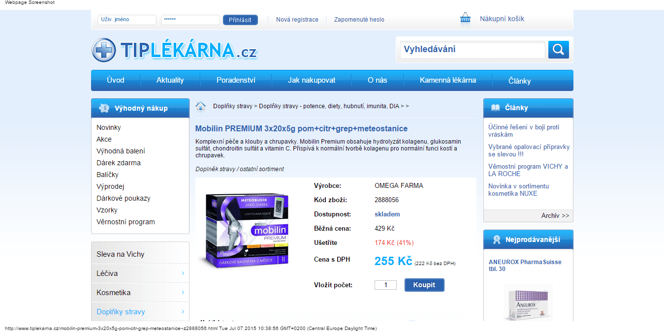 3x 20 sáčků vitamínu C + meteostanice - sleva 50%