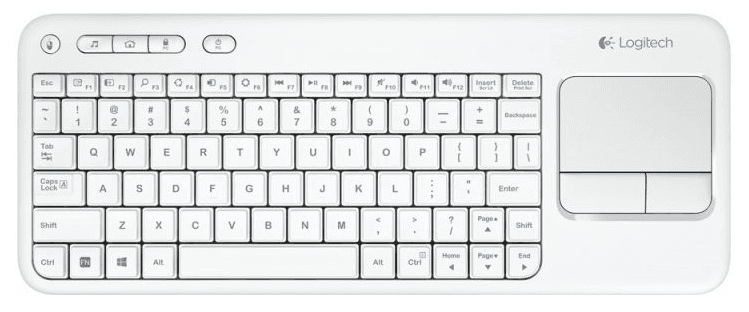 Bezdrátová klávesnice Logitech K400 - sleva 50%