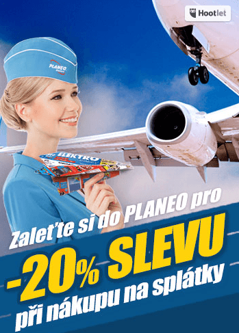 20% sleva na vše při nákupu na splátky