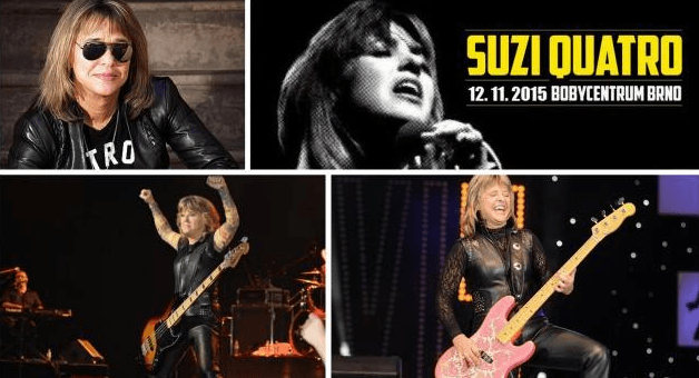 Vstupenka na koncert Suzi Quatro