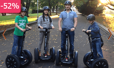 Projížďka Prahou na SEGWAY!