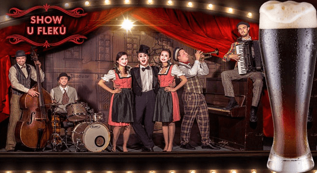 Staropražská hudební show + 2chodové menu + pivo