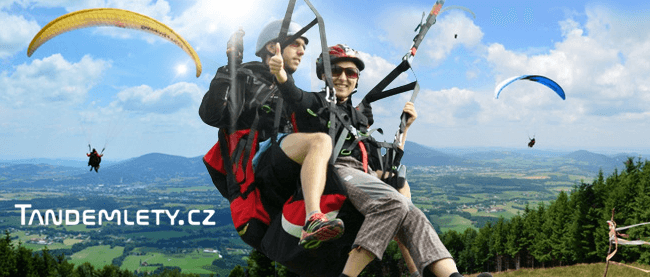 TANDEMOVÝ PARAGLIDING v Beskydech