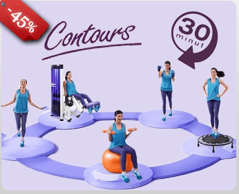 Měsíční členství ve fitcenter Contours pro ženy