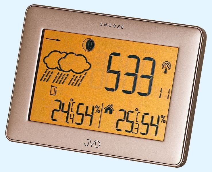 Dotyková digitální meteostanice JVD