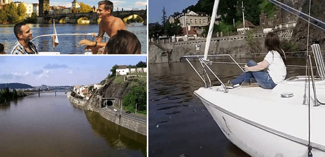 Romantická projížďka lodí po Vltavě pro 1 osobu