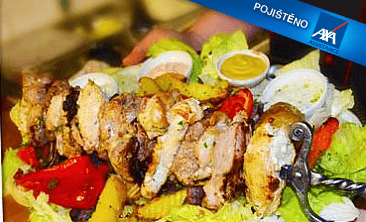 1,5 kg masa s 1,5 kg cibulových brambor a zelenina