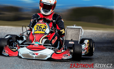 Sprint v závodní motokáře pro 2 Trutnov